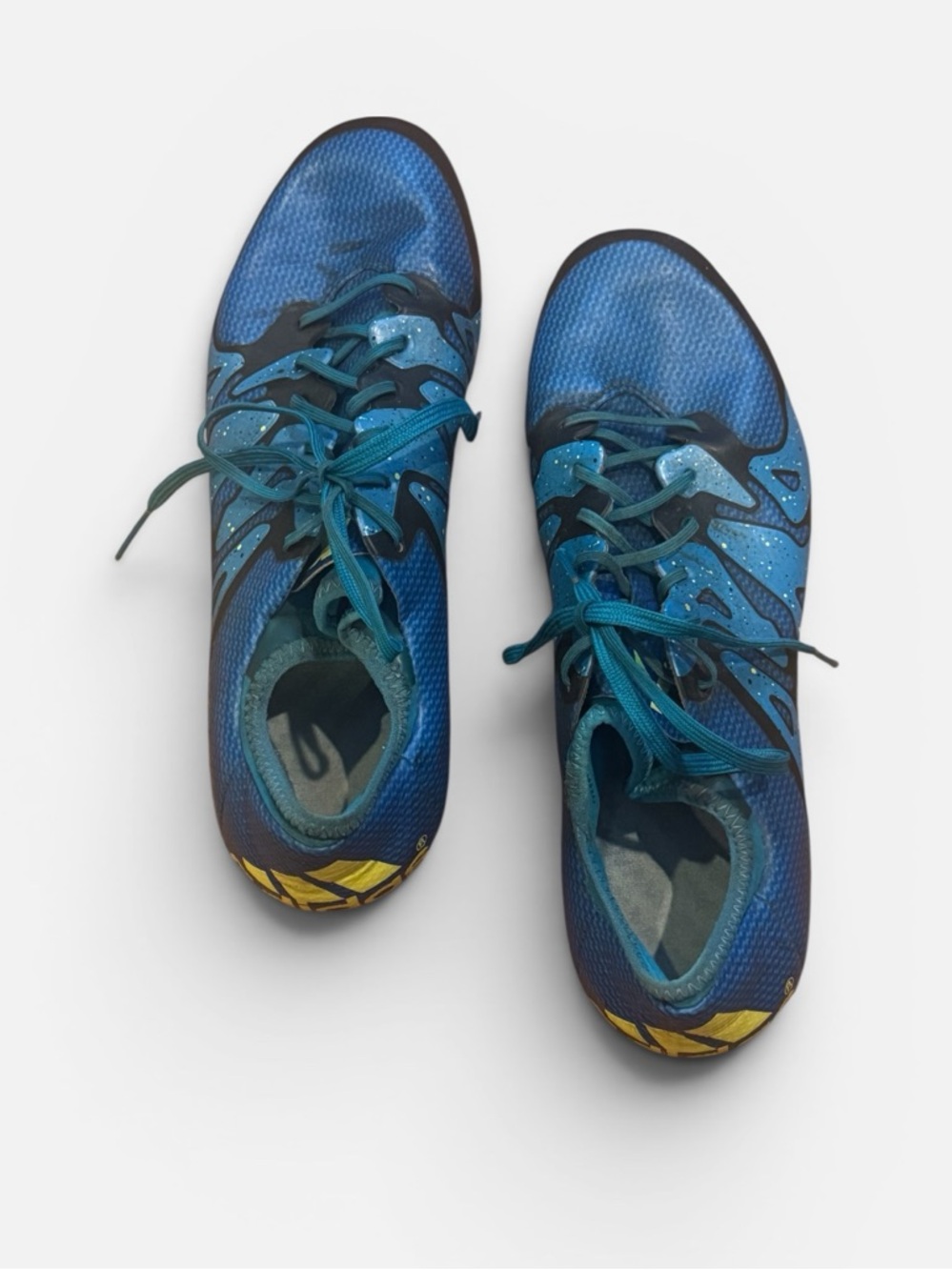 Adidas Blue Soccer Cleats Men's Size 9